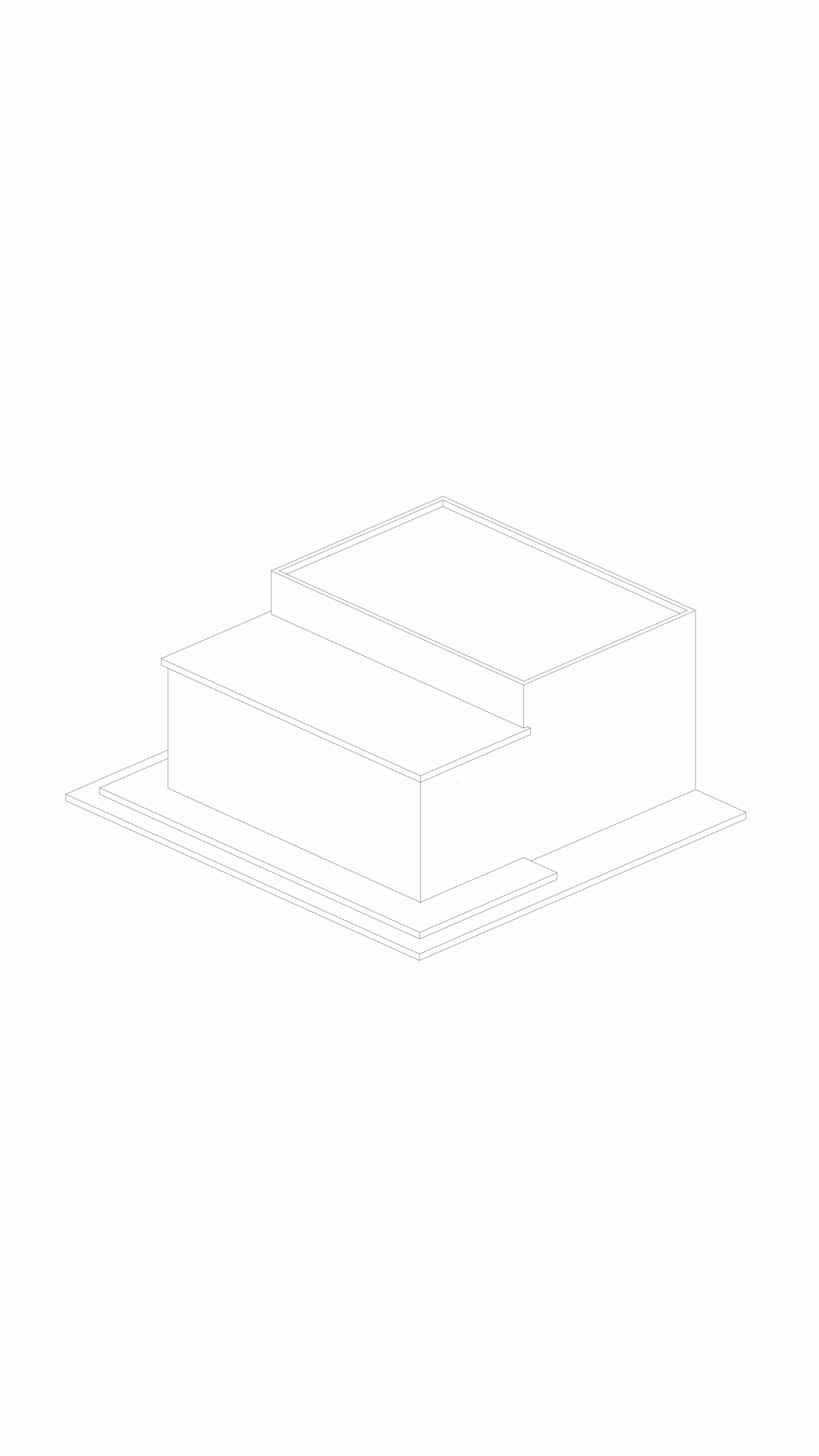 Arches architectural illustration