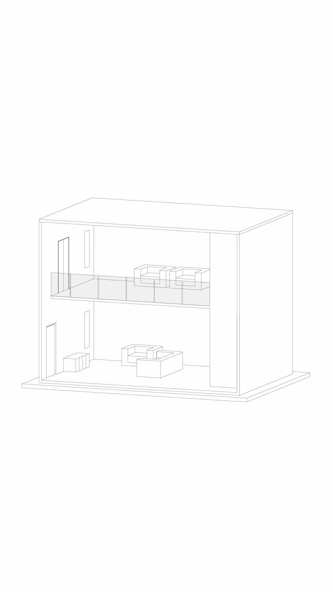 Bridge architectural illustration
